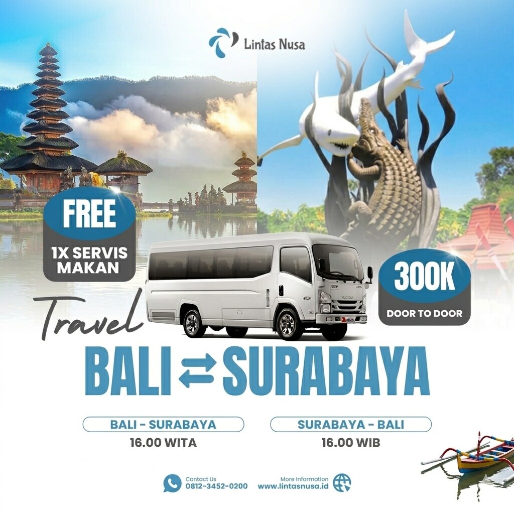 travel bali surabaya