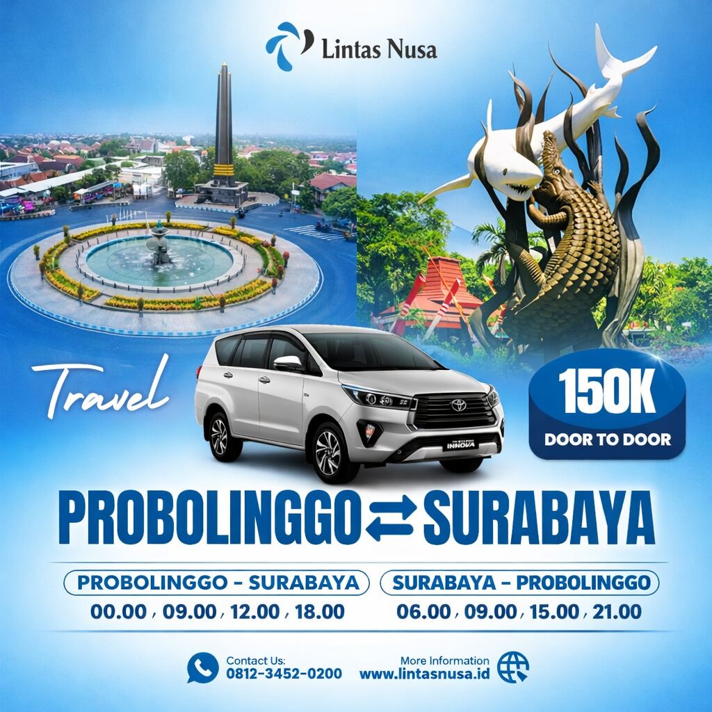travel probolinggo surabaya