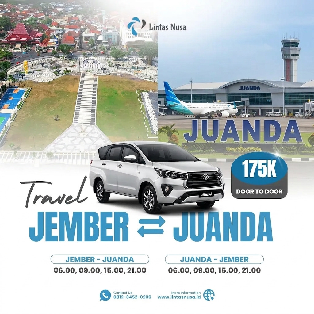 travel juanda jember