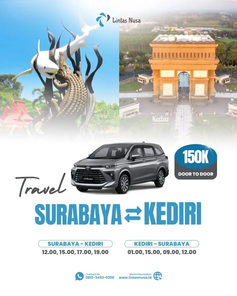 travel surabaya kediri