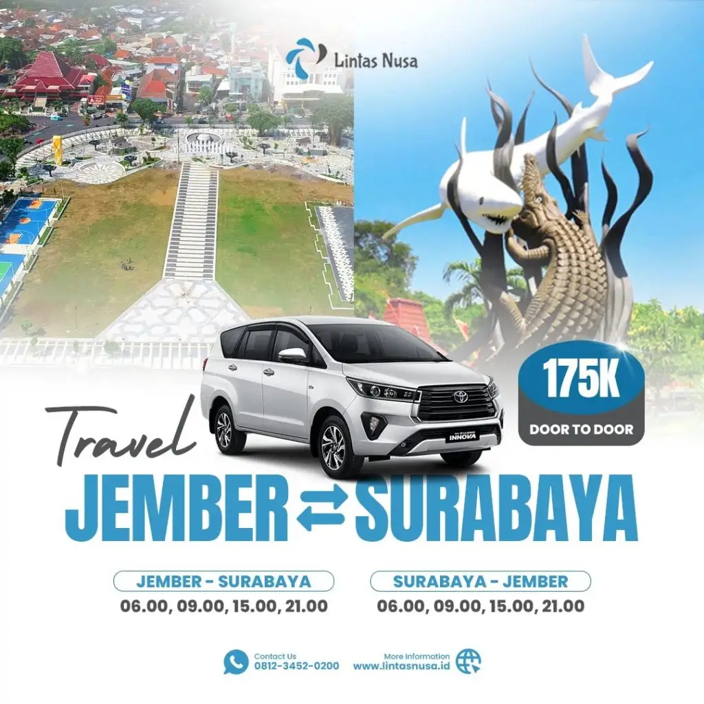 travel jember surabaya