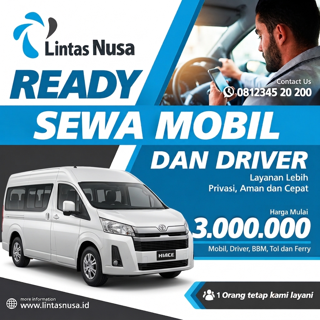 carter surabaya bali hiace